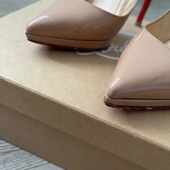 Christian Louboutin 120mm Pigalle Platform 37.5 - Picture 7 of 9